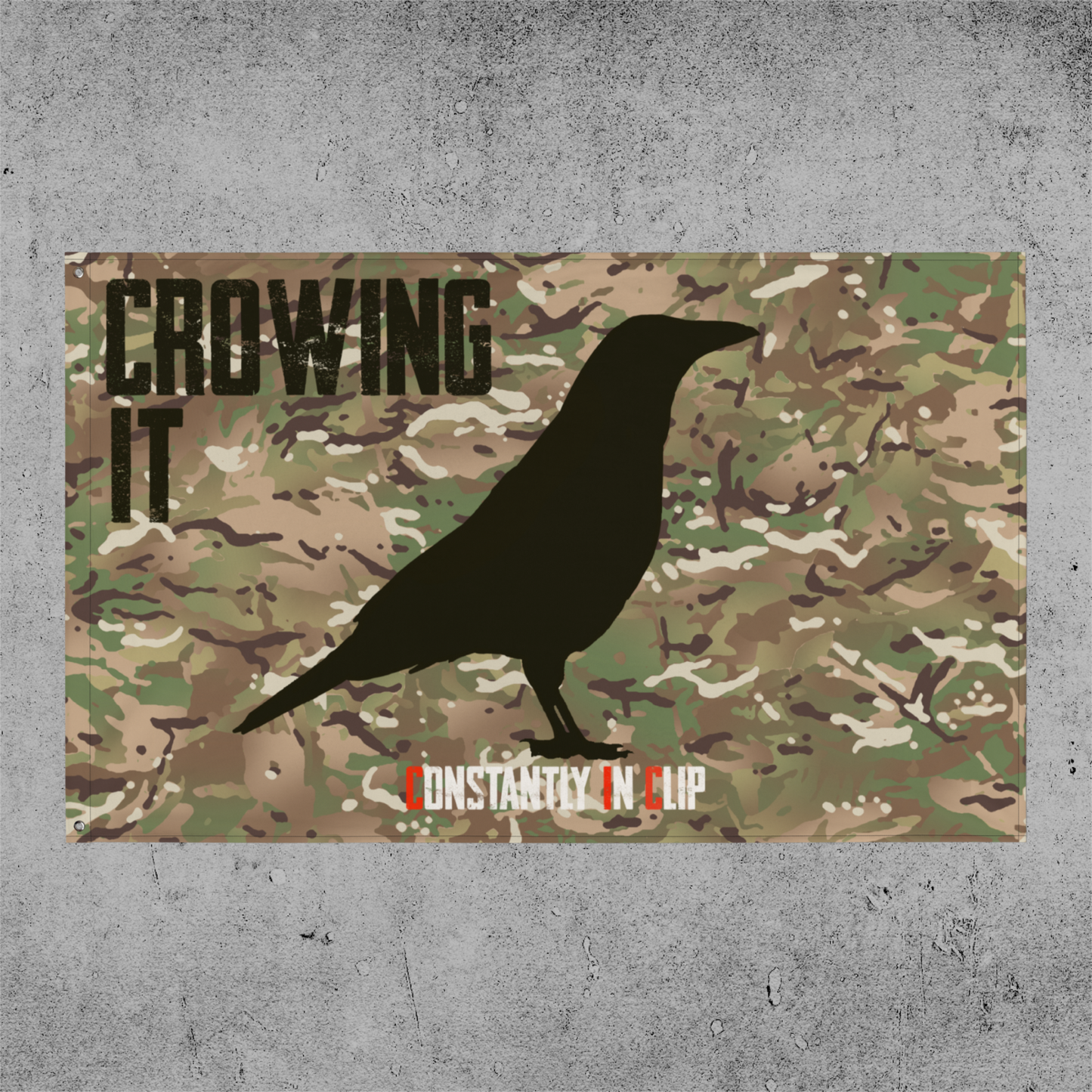 Crowing it Flag