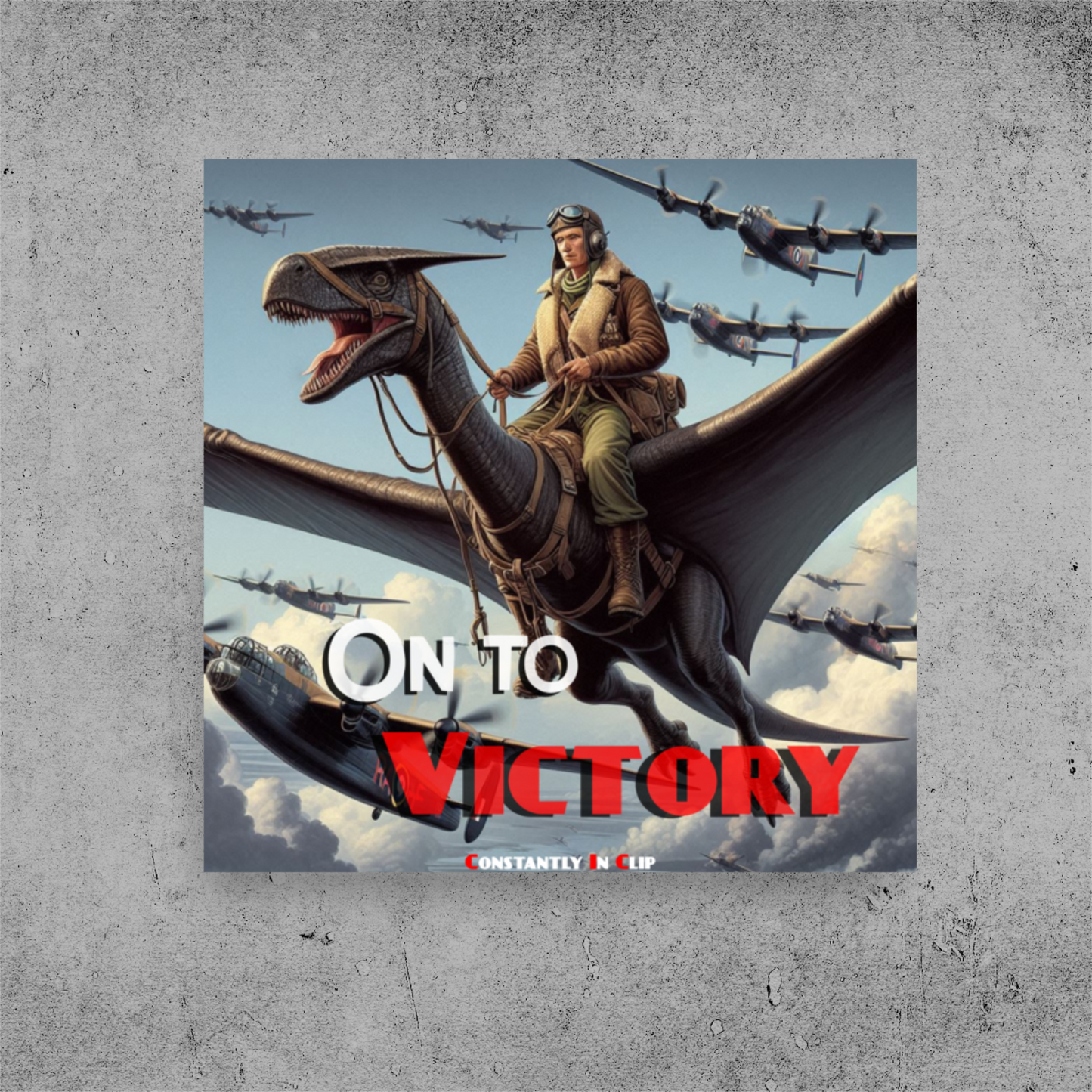 On To Victory Print