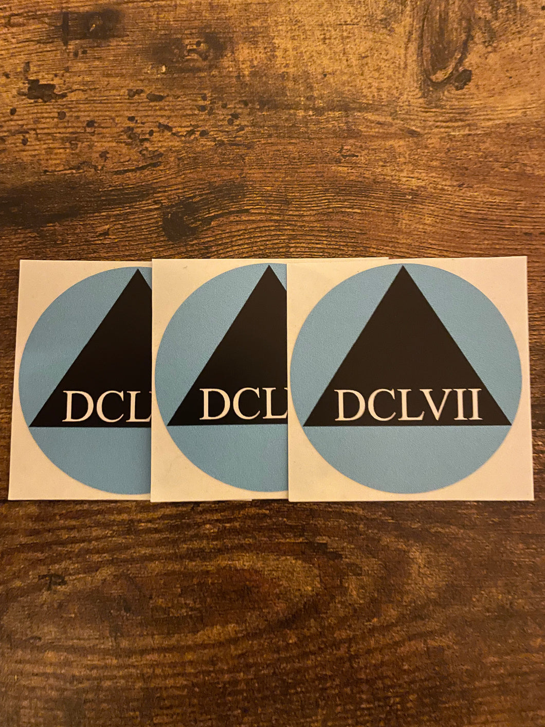 DCLVII Sticker